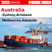 Freight Forwarder/logistique, expédition de Chine à Sydney, Brisbane, Melbourne, Australie